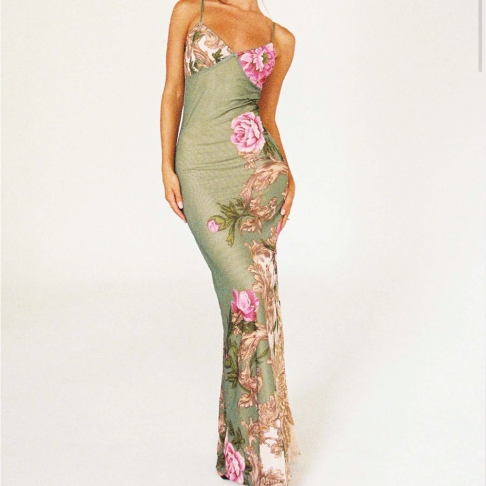 Tigermist Juliana dress green